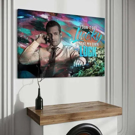 I make my own luck - Leinwandbild Motivation (Canvas) kaufen bei Linkreich – Jetzt entdecken!