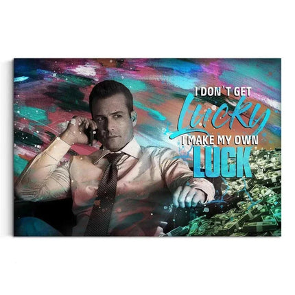 I make my own luck - Leinwandbild Motivation (Canvas) kaufen bei Linkreich – Jetzt entdecken!