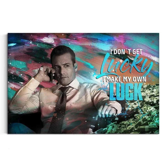 I make my own luck - Leinwandbild Motivation (Canvas) kaufen bei Linkreich – Jetzt entdecken!