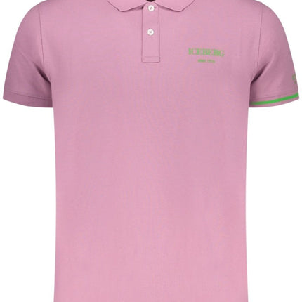 SEO. ICEBERG Herren Poloshirts - Violett Linkreich