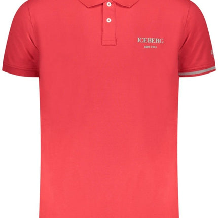SEO. ICEBERG Herren Poloshirts - Rot Linkreich