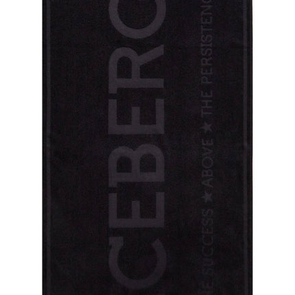Iceberg Strandtuch Herren – 100% Baumwolle, 90x170 cm | Logo-Detail