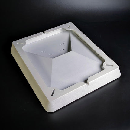 Starlink Mini Halterung mit Plexiglasscheibe & Spoiler für Wohnmobil Dach