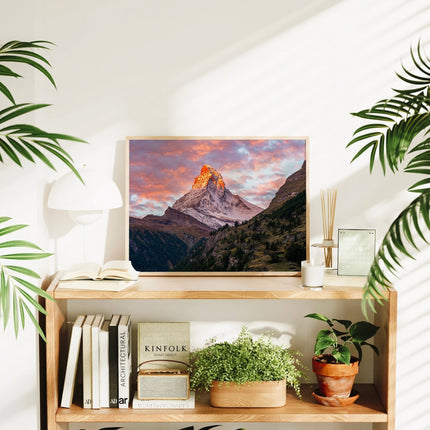 Matterhorn at Sunrise – Swiss Alps Wall Art
