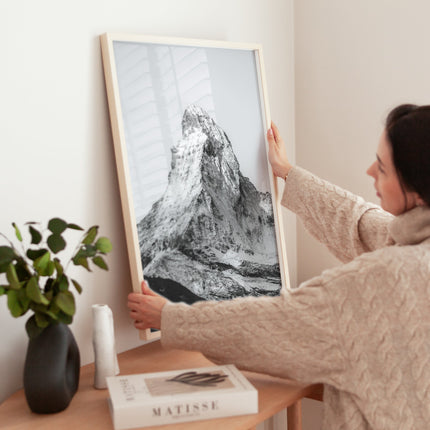 Matterhorn – Zermatt, Switzerland (black & white)