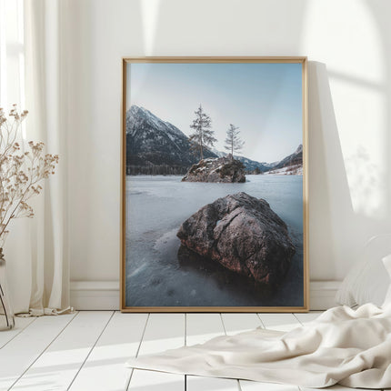 Hintersee Lake Print – Bavarian Alps Fine Art Photography