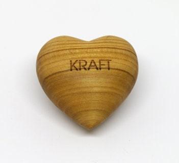 Thankgoods Holzherz KRAFT