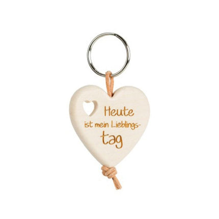 Thankgoods Herz - Schlüsselanhänger Heute ist mein Lieblingstag