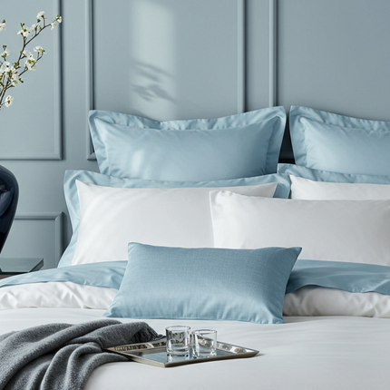 Aura Baumwolle Perkal Deckenbezug