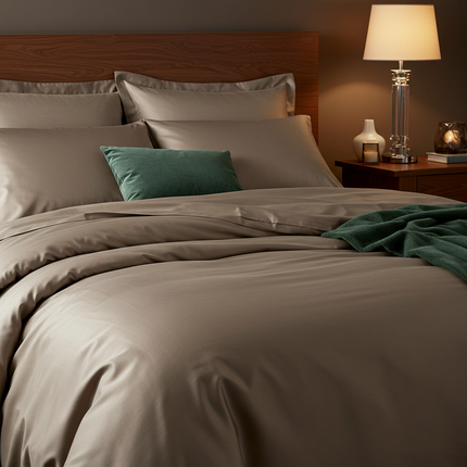 Luxe Baumwolle Satin Kissenbezug