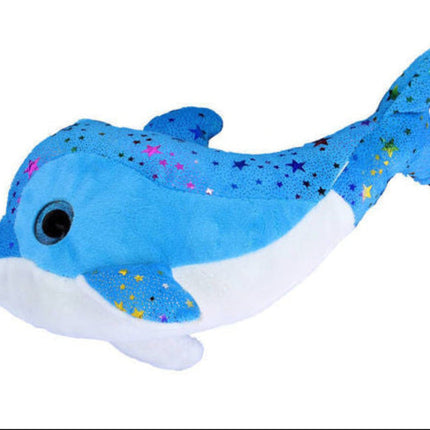 Delfin Glitzer 25cm Kuscheltier - Plüschtier süßes Stofftier