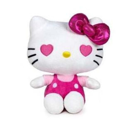 Hello Kitty XXL Stofftier - 60 cm Kuscheltier Glitzer Plüschtier