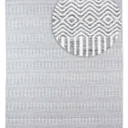 Rechteckig / Grau / 150 x 80 cm Rechteckig