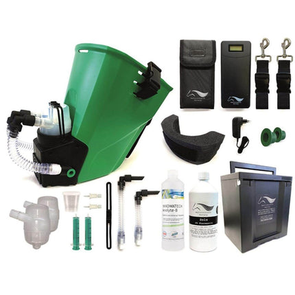 SEO. Inhalator für Pferde equosonic free Starterpaket - Schwarz (Pferd/Standard) Linkreich
