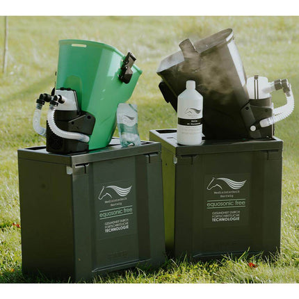 SEO. Inhalator für Pferde equosonic free Starterpaket - Schwarz (Pferd/Standard) Linkreich