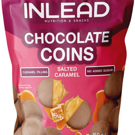 INLEAD Chocolate Coins 150 g – Schokoladenmünzen in Premiumqualität (INLEAD, Chocolate Coins, Schokoladenmünzen, Schokolade, Süßigkeiten, Naschen, Party Snack, Geschenkidee, Kindergeburtstag, Feinkost, Süßwaren) kaufen bei Linkreich – Jetzt entdecken!