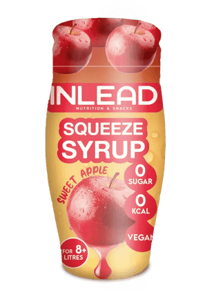 INLEAD Squeeze Syrup – Zuckerfreies Getränkekonzentrat fruchtige Sorten - Sweet Apple Linkreich