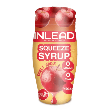 INLEAD Squeeze Syrup – Zuckerfreies Getränkekonzentrat fruchtige Sorten - Sweet Apple Linkreich