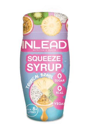 INLEAD Squeeze Syrup – Zuckerfreies Getränkekonzentrat fruchtige Sorten - Tropical Brasil Linkreich