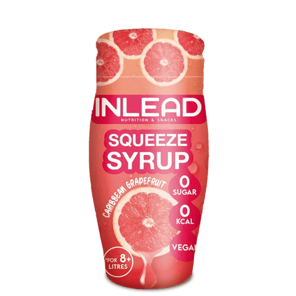 INLEAD Squeeze Syrup – Zuckerfreies Getränkekonzentrat fruchtige Sorten - Caribbean Linkreich