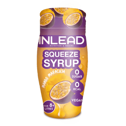 INLEAD Squeeze Syrup – Zuckerfreies Getränkekonzentrat fruchtige Sorten - Mango-Maracuja Linkreich