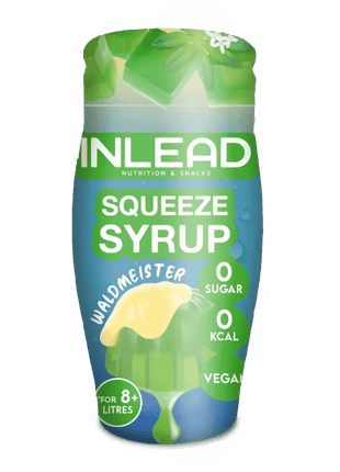 INLEAD Squeeze Syrup – Zuckerfreies Getränkekonzentrat fruchtige Sorten - Waldmeister Linkreich
