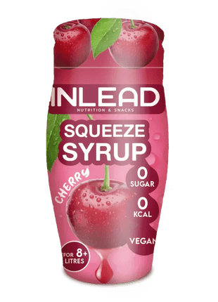 INLEAD Squeeze Syrup – Zuckerfreies Getränkekonzentrat fruchtige Sorten - Cherry Linkreich