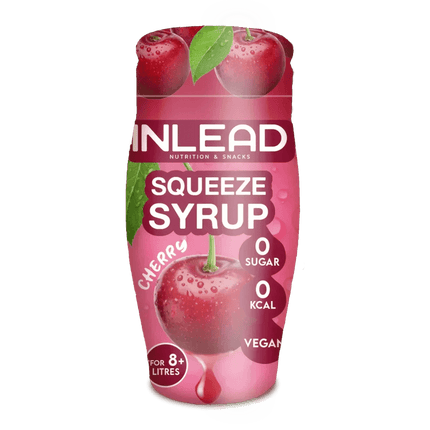 INLEAD Squeeze Syrup – Zuckerfreies Getränkekonzentrat fruchtige Sorten - Cherry Linkreich
