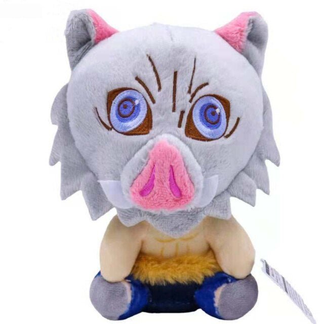 SEO. Inosuke Hashibira Demon Slayer Kuscheltier - 20 cm Plüschtier - Linkreich