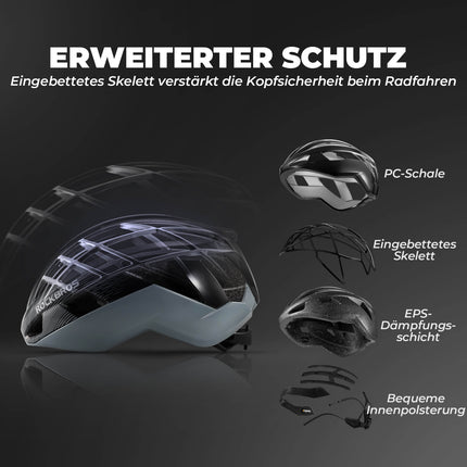 Integrierter Fahrradhelm Stoßfest Verstellbar (Fahrradhelme) kaufen bei Linkreich – Jetzt entdecken!