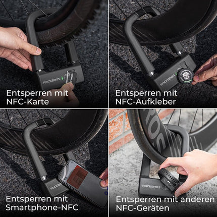 Intelligentes NFC Fahrradschloss Wasserdicht (Fahrradschloss) kaufen bei Linkreich – Jetzt entdecken!
