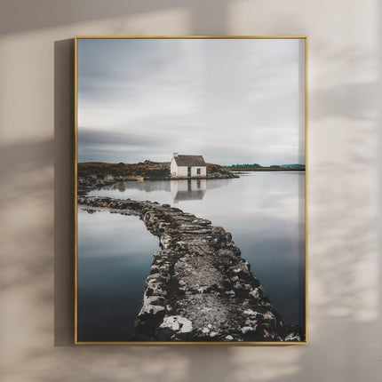 Fisherman's Bothy, Ireland – Galway Landscape Wall Art Print