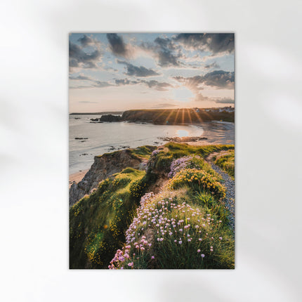 Annestown Beach at Sunrise – Ireland Coastal Wall Art Print