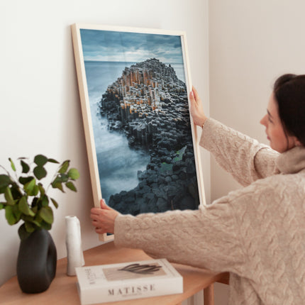 Giant’s Causeway Wall Art Print – Irish Coastal Landscape Photography