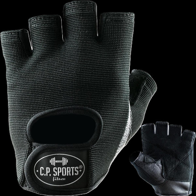 SEO. IRON - Fitness Handschuhe / Mountainbiking - C.P. SPORTS - F6 - Schwarz Linkreich