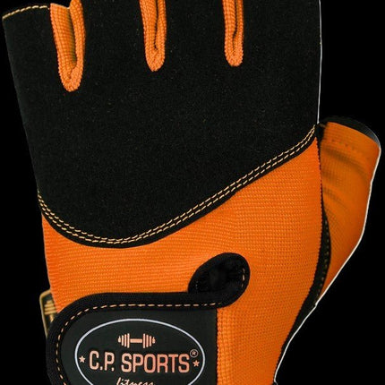 SEO. IRON HANDSCHUH / Fitness Handschuhe / Mountainbiking - C.P. SPORTS - F7 - 1 - Orange Linkreich