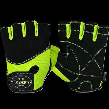 SEO. IRON HANDSCHUH / Fitness Handschuhe / Mountainbiking - C.P. SPORTS - F7 - 1 - Neon Grün Linkreich