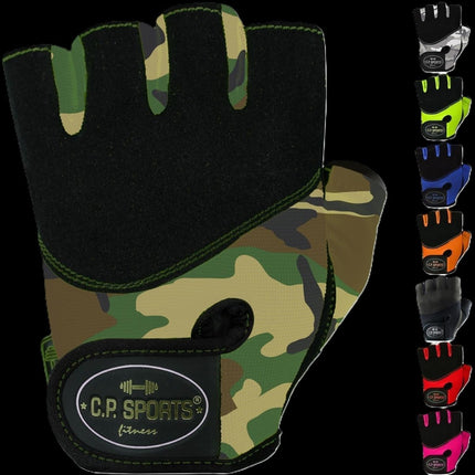 SEO. IRON HANDSCHUH / Fitness Handschuhe / Mountainbiking - C.P. SPORTS - F7 - 1 - Schwarz Linkreich