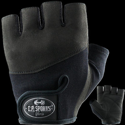 SEO. IRON HANDSCHUH / Fitness Handschuhe / Mountainbiking - C.P. SPORTS - F7 - 1 - Schwarz Linkreich
