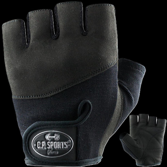 SEO. IRON HANDSCHUH / Fitness Handschuhe / Mountainbiking - C.P. SPORTS - F7 - 1 - Schwarz Linkreich
