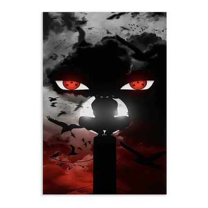 Itachi's Bloody Night - Anime Leinwandbild (Canvas) kaufen bei Linkreich – Jetzt entdecken!