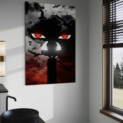 Itachi's Bloody Night - Anime Leinwandbild (Canvas) kaufen bei Linkreich – Jetzt entdecken!