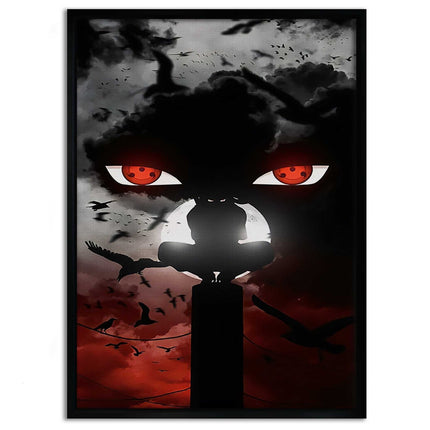 Itachi's Bloody Night - Anime Leinwandbild (Canvas) kaufen bei Linkreich – Jetzt entdecken!