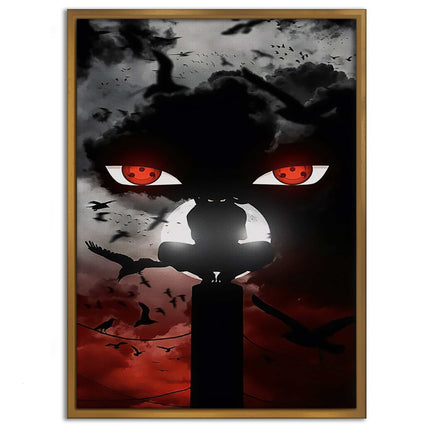 Itachi's Bloody Night - Anime Leinwandbild (Canvas) kaufen bei Linkreich – Jetzt entdecken!