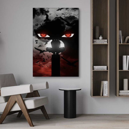 Itachi's Bloody Night - Anime Leinwandbild (Canvas) kaufen bei Linkreich – Jetzt entdecken!