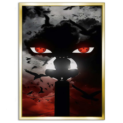 Itachi's Bloody Night - Anime Leinwandbild (Canvas) kaufen bei Linkreich – Jetzt entdecken!