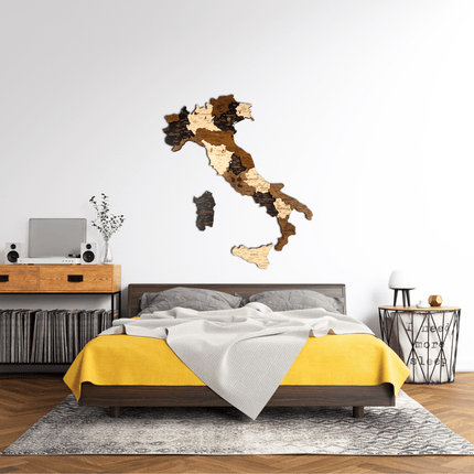 Italy 3D Wooden Map (3D Wooden Country Maps) kaufen bei Linkreich – Jetzt entdecken!