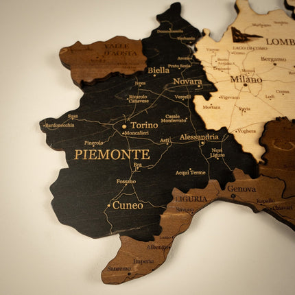 Italy 3D Wooden Map (3D Wooden Country Maps) kaufen bei Linkreich – Jetzt entdecken!