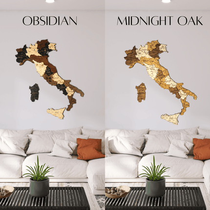 Italy 3D Wooden Map (3D Wooden Country Maps) kaufen bei Linkreich – Jetzt entdecken!