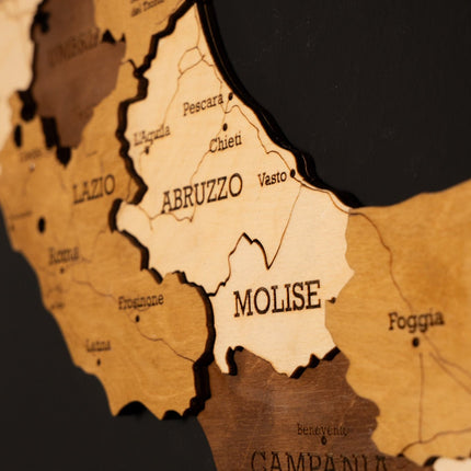 Italy 3D Wooden Map (3D Wooden Country Maps) kaufen bei Linkreich – Jetzt entdecken!